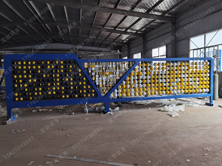 创意景墙-互动翻转墙